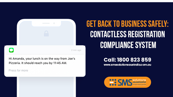 Get Back to Business Safely Contactless Registration Compliance System